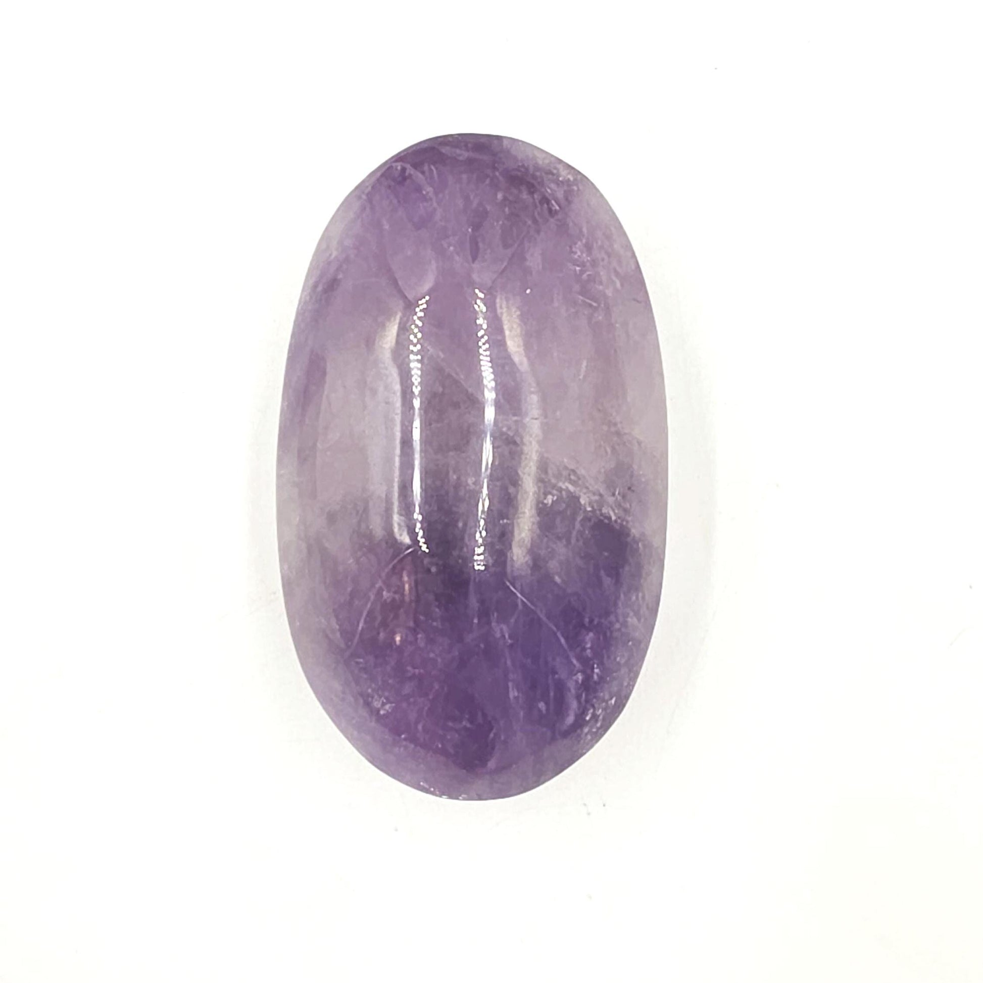 Large Amethyst Palm Stone – Calm, Intuition & Spiritual Awareness Crystal, 155g