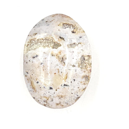 Ocean Jasper Palm Stone – Joy, Emotional Healing & Calming Crystal, 70g