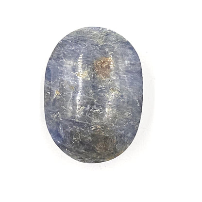 Kyanite Palm Stone – Energy Alignment, Calm & Throat Chakra Crystal, 100g