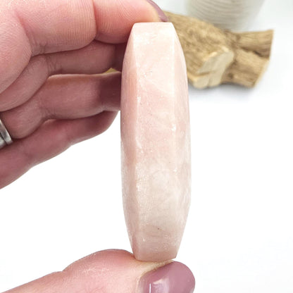 Pink Opal Palm Stone – Emotional Healing, Calm & Heart Chakra Crystal, 95g
