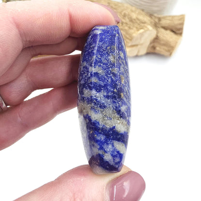 Lapis Lazuli Palm Stone – Wisdom, Intuition & Spiritual Awareness Crystal, 75g