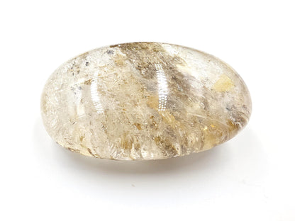 High Grade Large Flashy Skeletal Quartz Palm Stone – Transformation & Spiritual Clarity Crystal, 410g