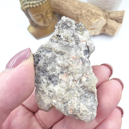 Rare Black Spirit Quartz Cluster Specimen – Protection, Spiritual Growth & High Vibration Crystal, 90g