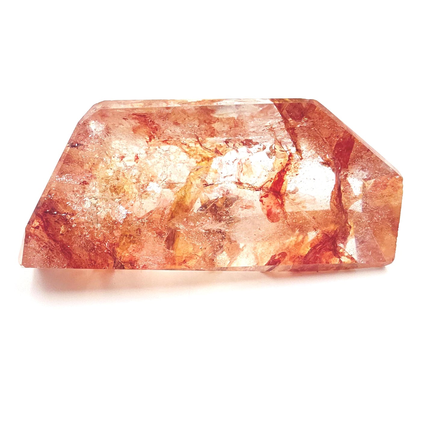 Madagascan Fire Quartz (Hematoid) Freeform – Grounding, Clarity & Energy Balancing Crystal, 85g