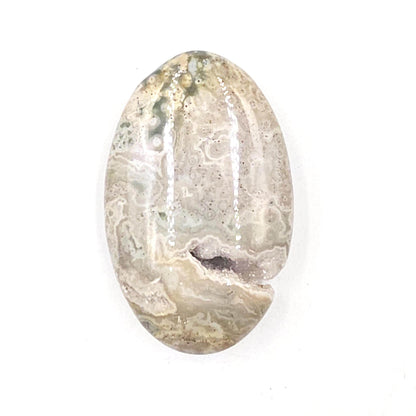 Ocean Jasper Palm Stone – Joy, Emotional Healing & Calming Crystal, 35g
