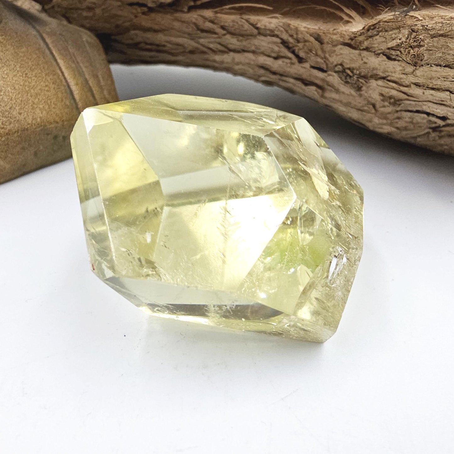 Citrine Freeform with Rainbows – Abundance, Confidence & Positive Energy Crystal, 120g