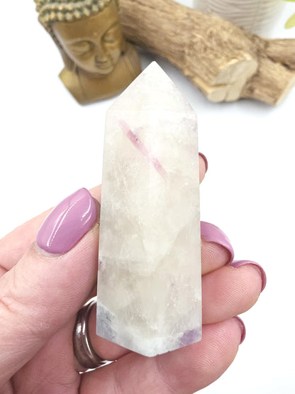 Pink Tourmaline Point – Love, Emotional Healing & Heart Chakra Crystal, 6cm