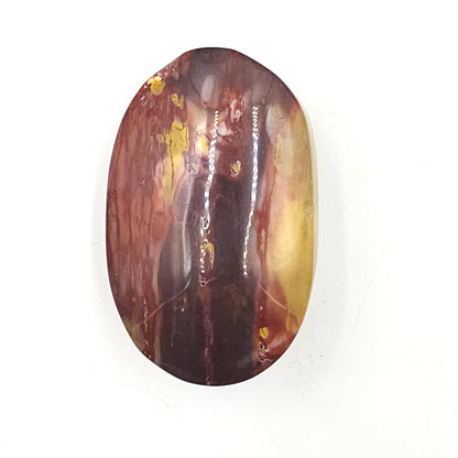 Mookaite Jasper Palm Stone – Strength, Grounding & Emotional Balance Crystal, 100g
