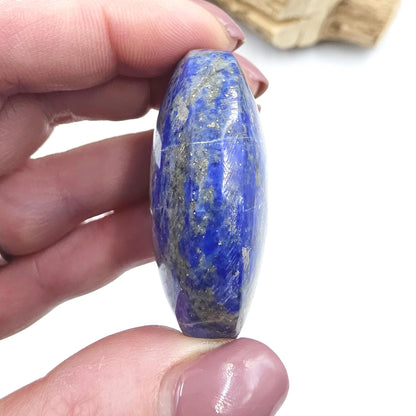 Lapis Lazuli Palm Stone – Wisdom, Intuition & Spiritual Awareness Crystal, 65g