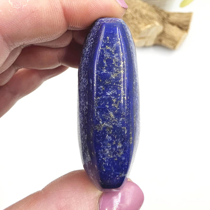 Lapis Lazuli Palm Stone – Wisdom, Intuition & Spiritual Awareness Crystal, 65g