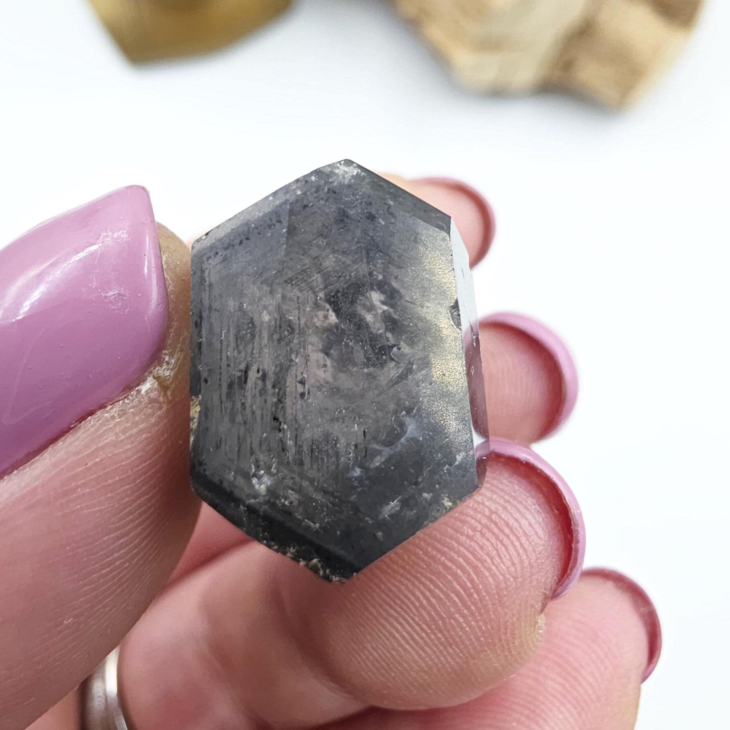 Rare Mini Herkimer Diamond Point Tower – Clarity, Energy Amplification & High Vibrational Quartz Crystal, 15g