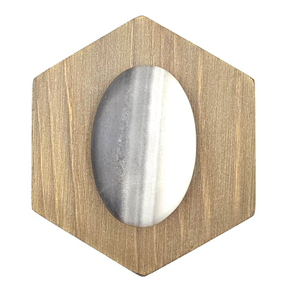 Tai Chi Jasper Palm Stone – Balance, Harmony & Emotional Stability Crystal, 45g