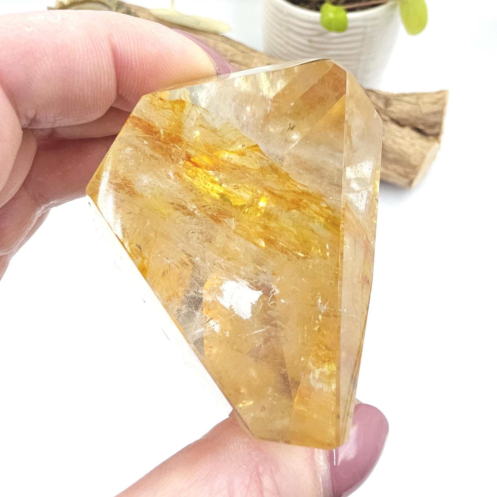 Madagascan Golden Healer Freeform – Deep Healing, Energy Amplification & Spiritual Balance Crystal, 295g