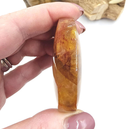 Golden Healer Palm Stone – Deep Healing & Spiritual Balance Crystal, 65g