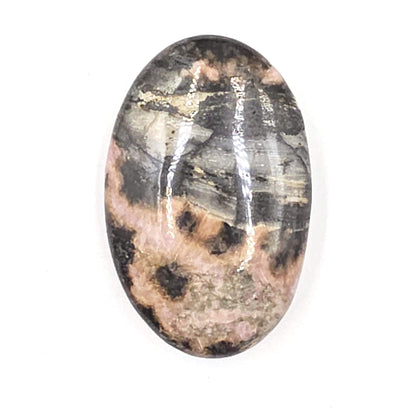Rhodonite Palm Stone – Emotional Healing, Compassion & Grounded Heart Support Crystal, 60g