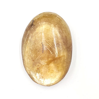 Golden Mica (Muscovite) Palm Stone – Confidence, Clarity & Emotional Strength Healing Crystal, 70g