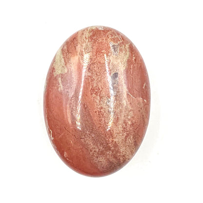 Red Jasper Palm Stone – Strength, Grounding & Protective Stability Crystal, 115g