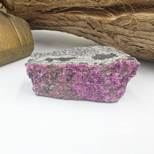 Sparkly Raw Cobaltocalcite Specimen – Love, Emotional Healing & Heart Chakra Crystal, 80g
