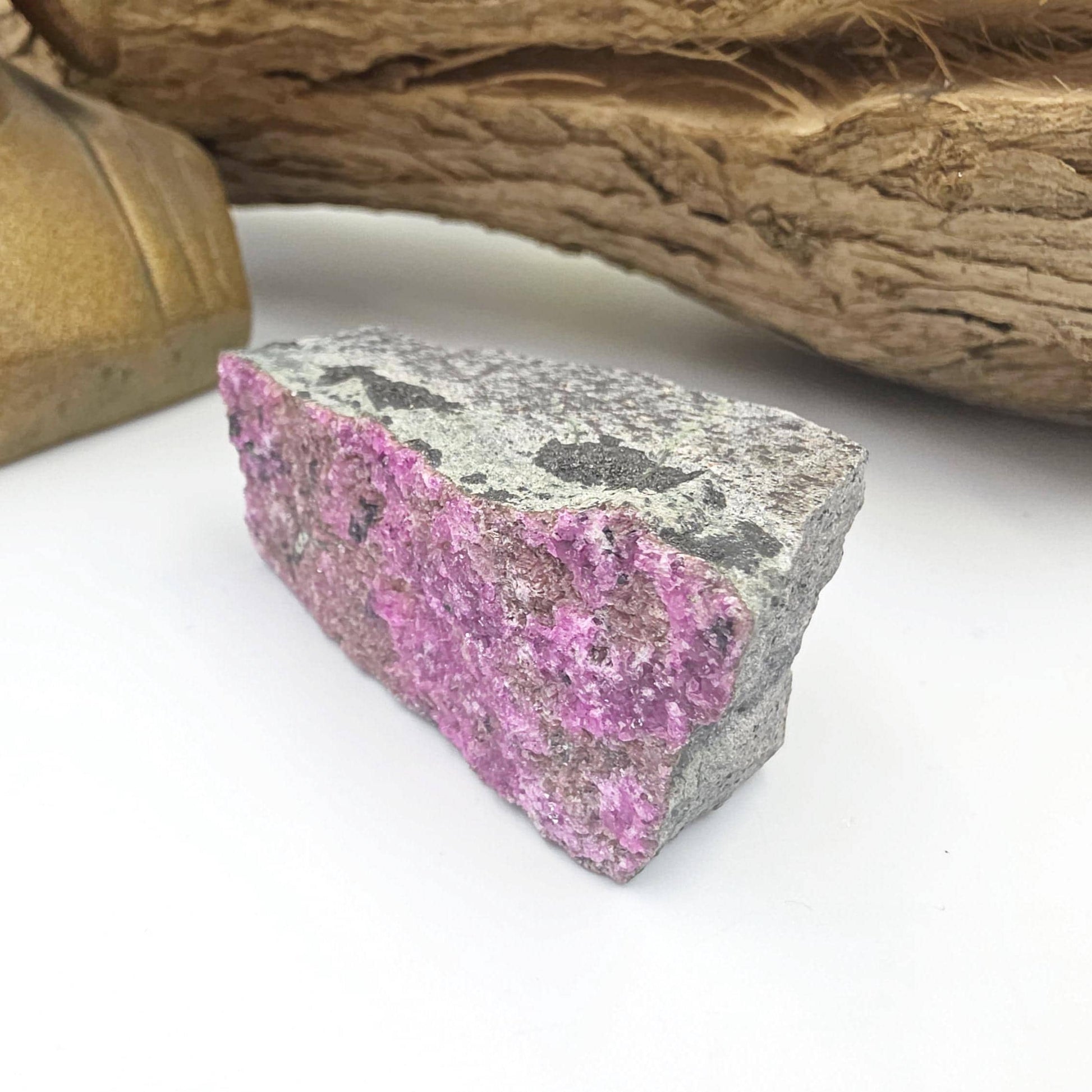 Sparkly Raw Cobaltocalcite Specimen – Love, Emotional Healing & Heart Chakra Crystal, 80g