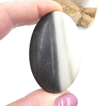 Tai Chi Jasper Palm Stone – Balance, Harmony & Emotional Stability Crystal, 45g