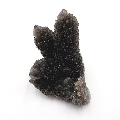 Rare Black Spirit Quartz Cluster Specimen – Protection, Spiritual Growth & High Vibration Crystal, 55g