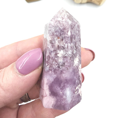 Pink Tourmaline Point – Love, Emotional Healing & Heart Chakra Crystal, 5cm