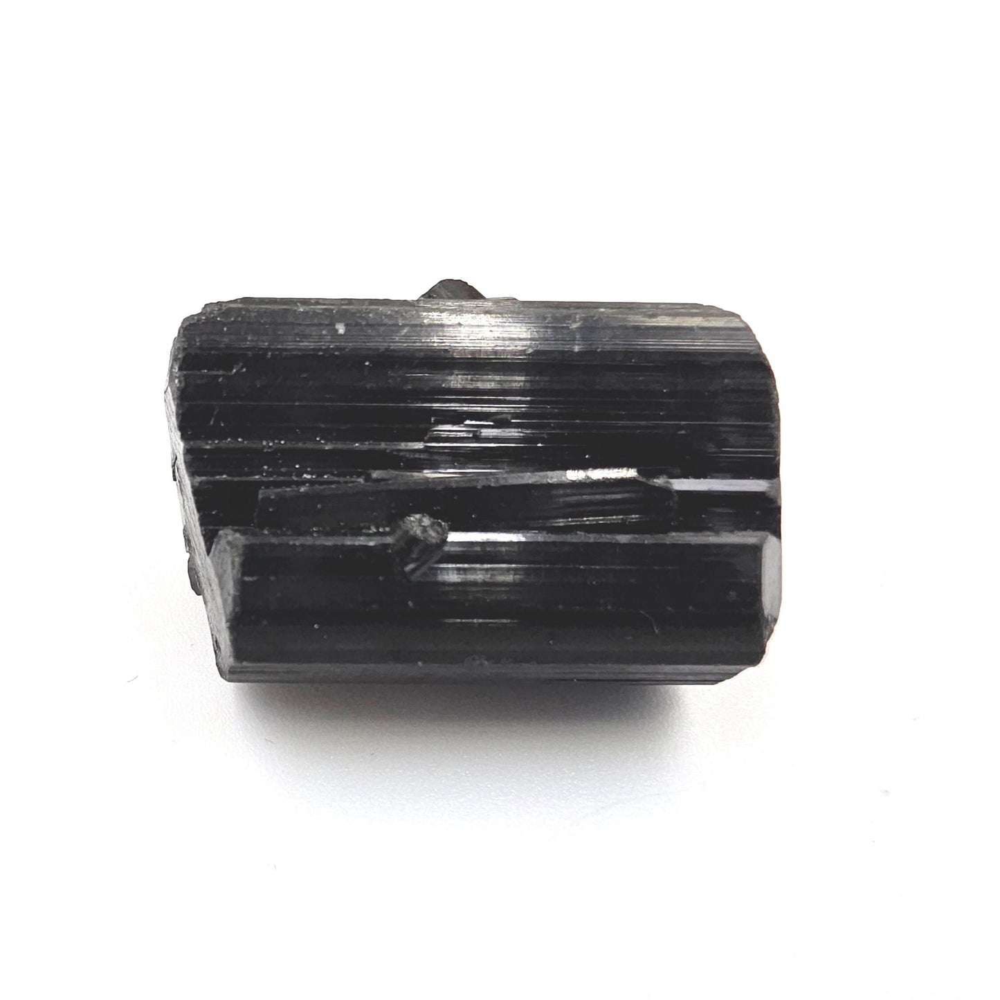 Mini Black Tourmaline Piece – High Grade Raw Crystal for Jewellery Making, Protection & Grounding, 17g