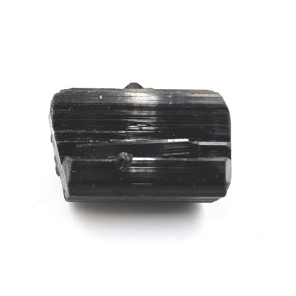 Mini Black Tourmaline Piece – High Grade Raw Crystal for Jewellery Making, Protection & Grounding, 17g