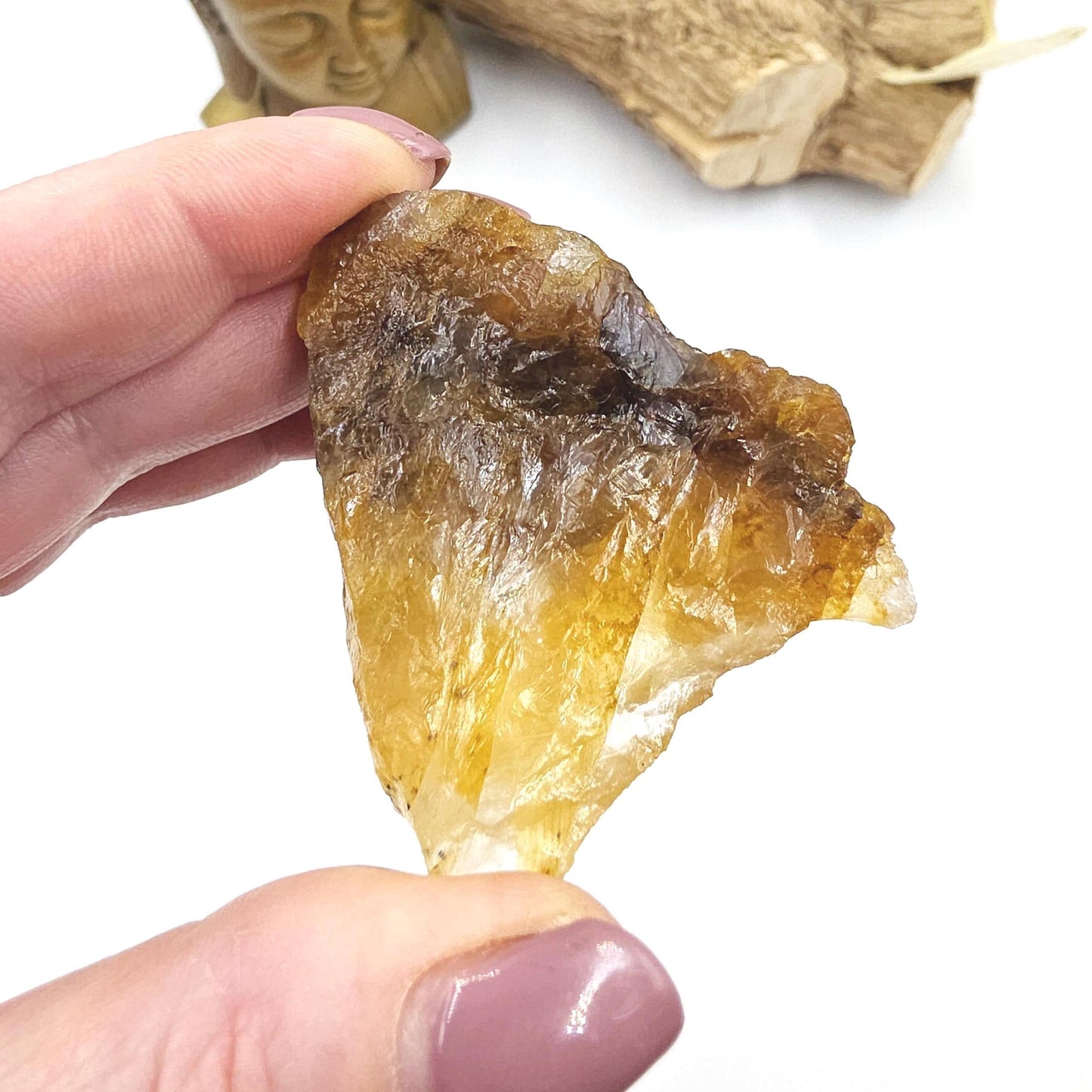 Raw Golden Healer Quartz – Deep Healing, Energy Amplification & Spiritual Balance Crystal, 55g