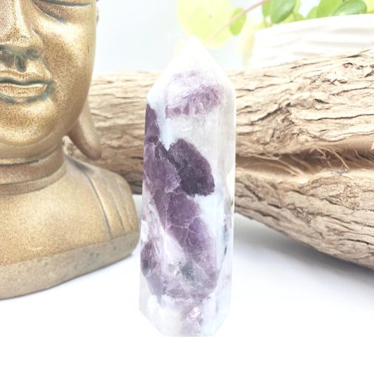 Pink Tourmaline Tower – Love, Emotional Healing & Heart Chakra Crystal, 8cm