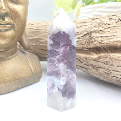 Pink Tourmaline Tower – Love, Emotional Healing & Heart Chakra Crystal, 8cm