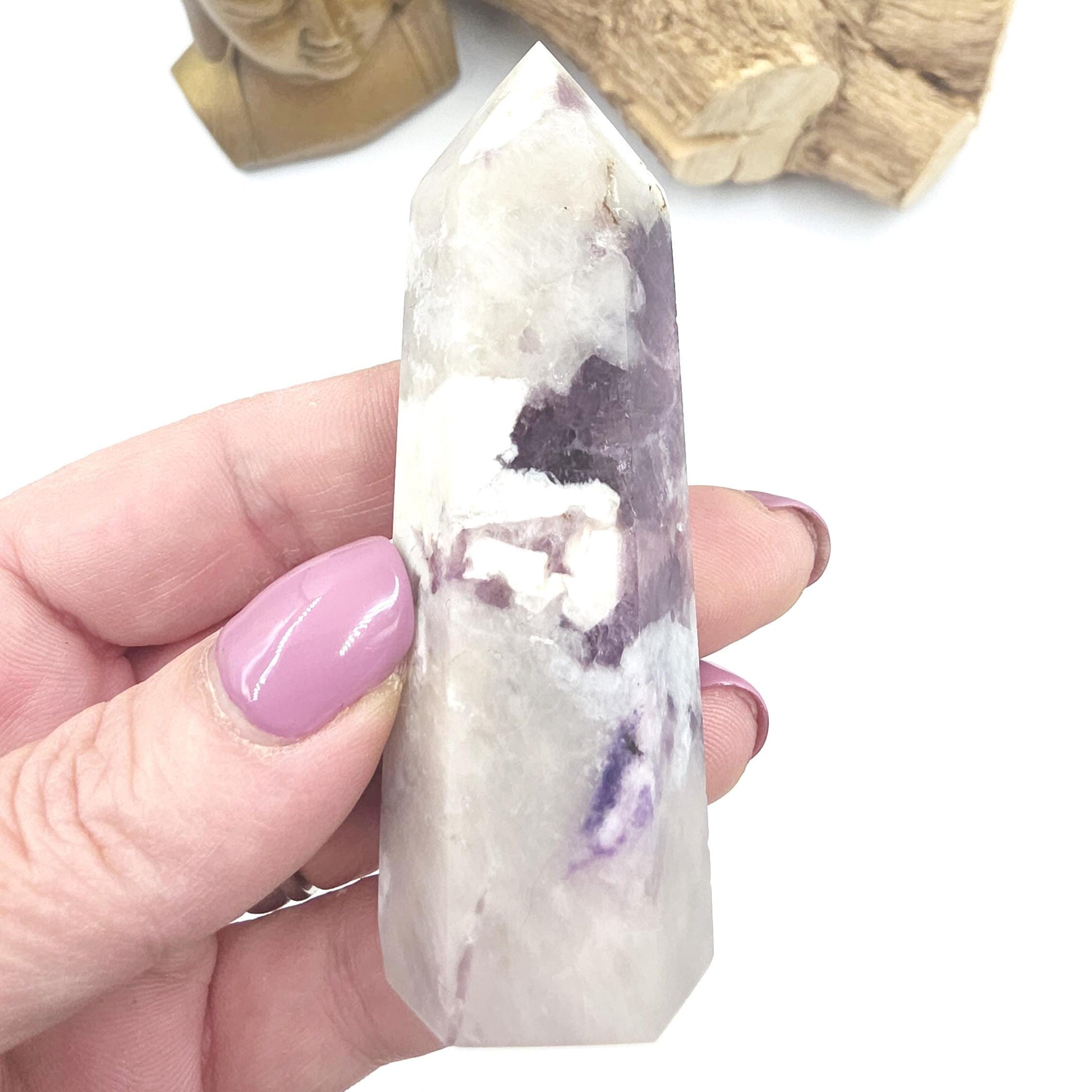 Pink Tourmaline Tower – Love, Emotional Healing & Heart Chakra Crystal, 8cm