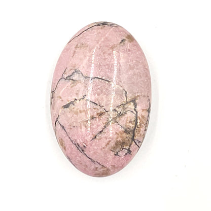 Rhodonite Palm Stone – Emotional Healing, Compassion & Grounded Heart Support Crystal, 60g