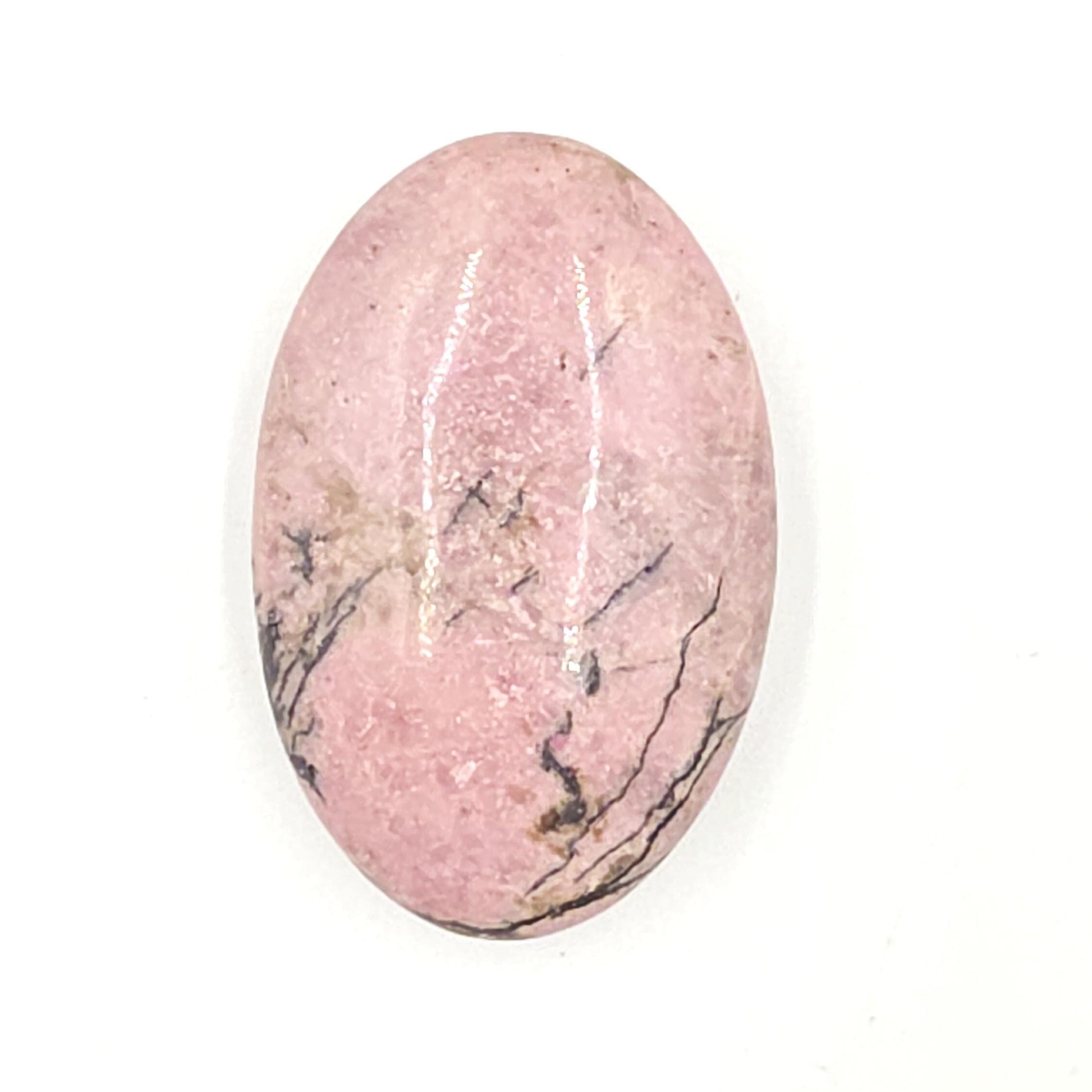 Rhodonite Palm Stone – Emotional Healing, Compassion & Grounded Heart Support Crystal, 60g