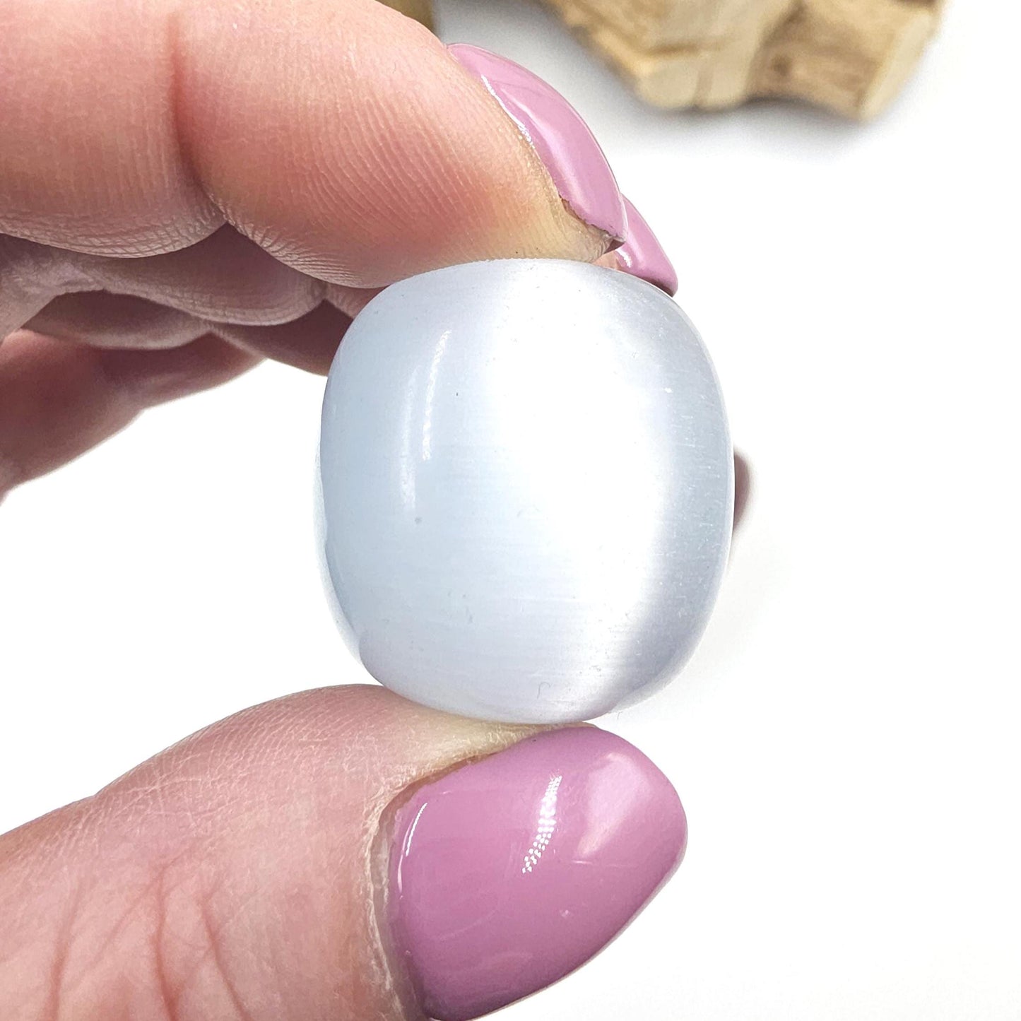 Cat’s Eye Tumble Stones – Choose Your Favourite Colour Crystal, 2-3cm