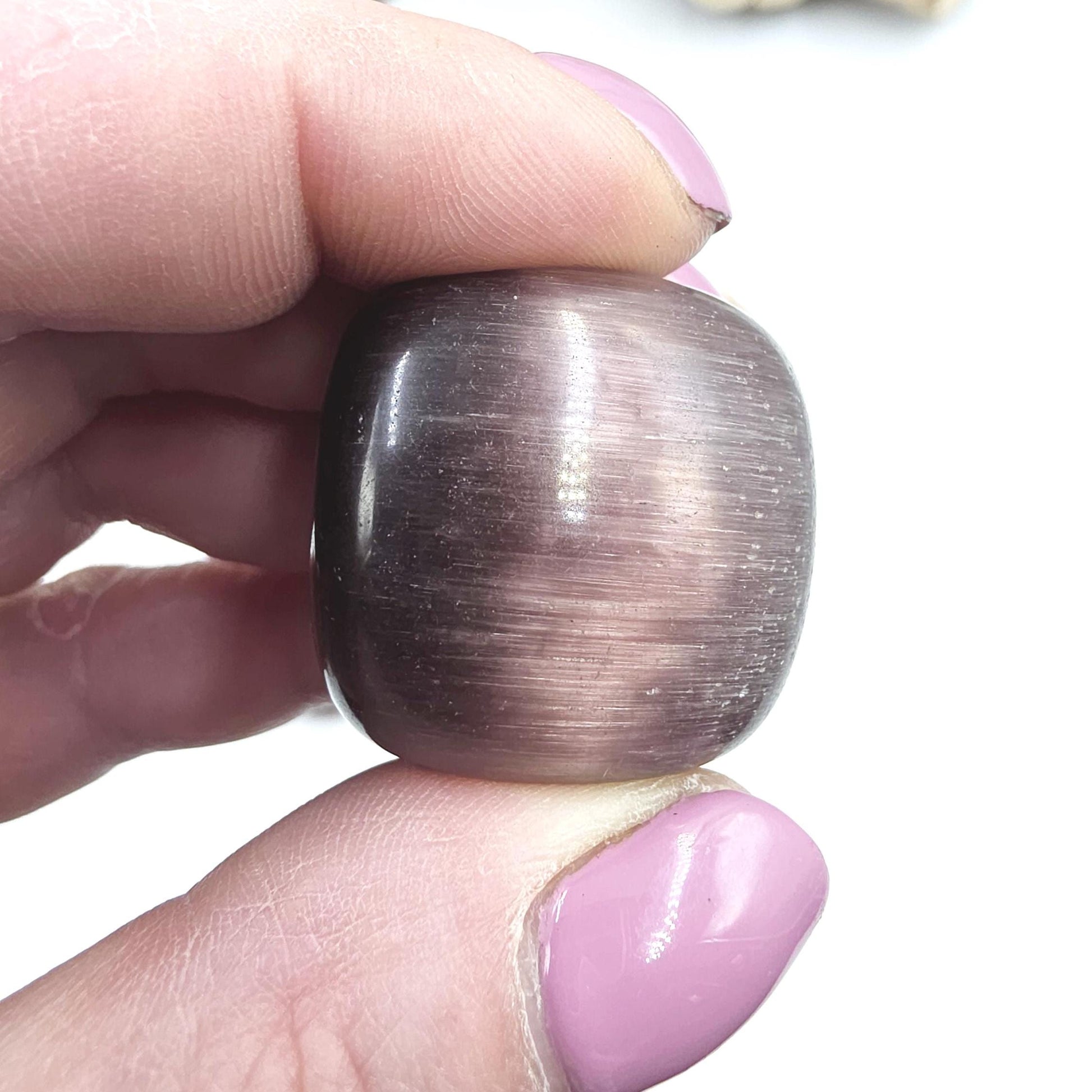 Cat’s Eye Tumble Stones – Choose Your Favourite Colour Crystal, 2-3cm