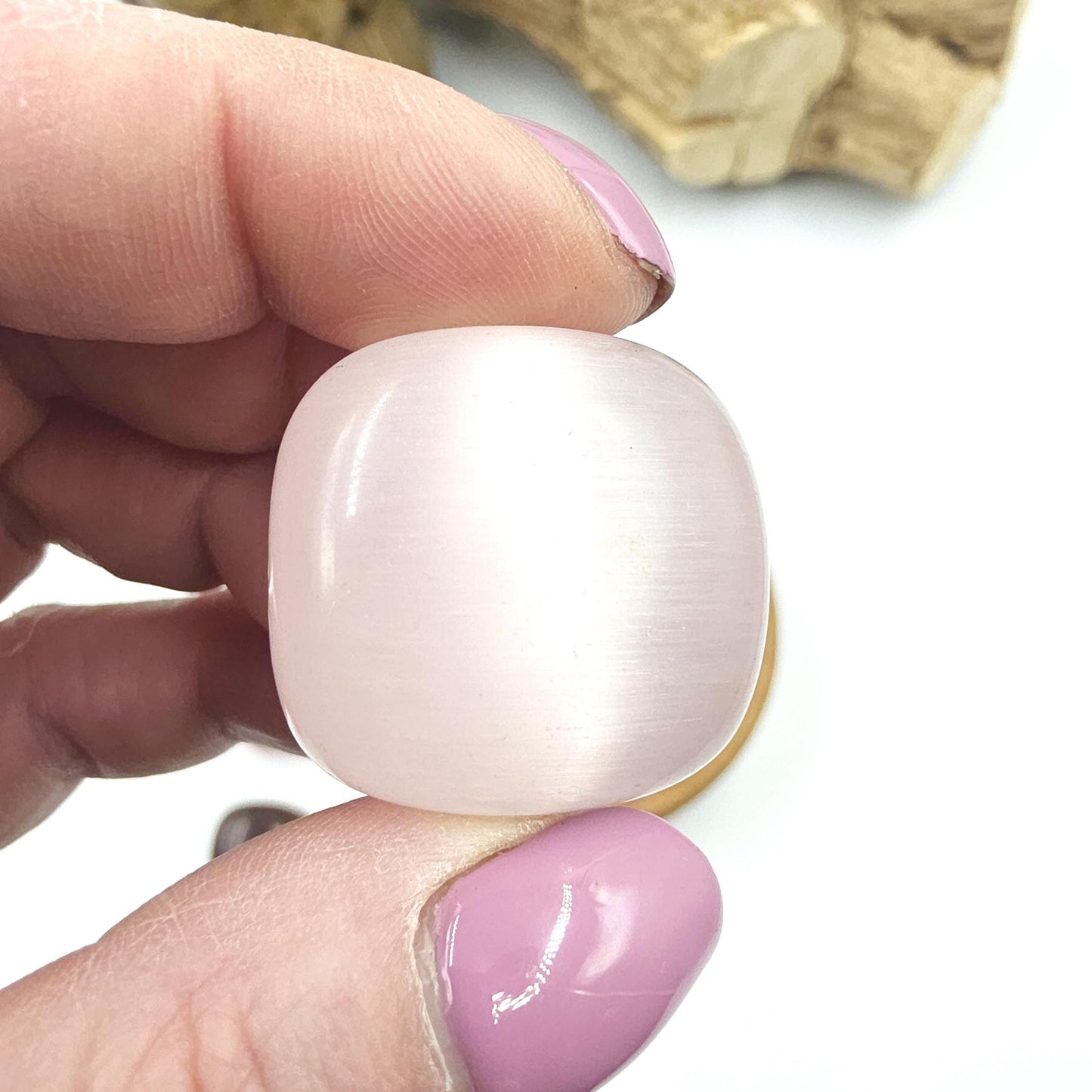 Cat’s Eye Tumble Stones – Choose Your Favourite Colour Crystal, 2-3cm