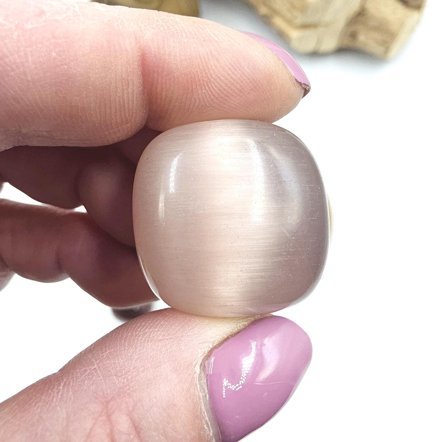 Cat’s Eye Tumble Stones – Choose Your Favourite Colour Crystal, 2-3cm