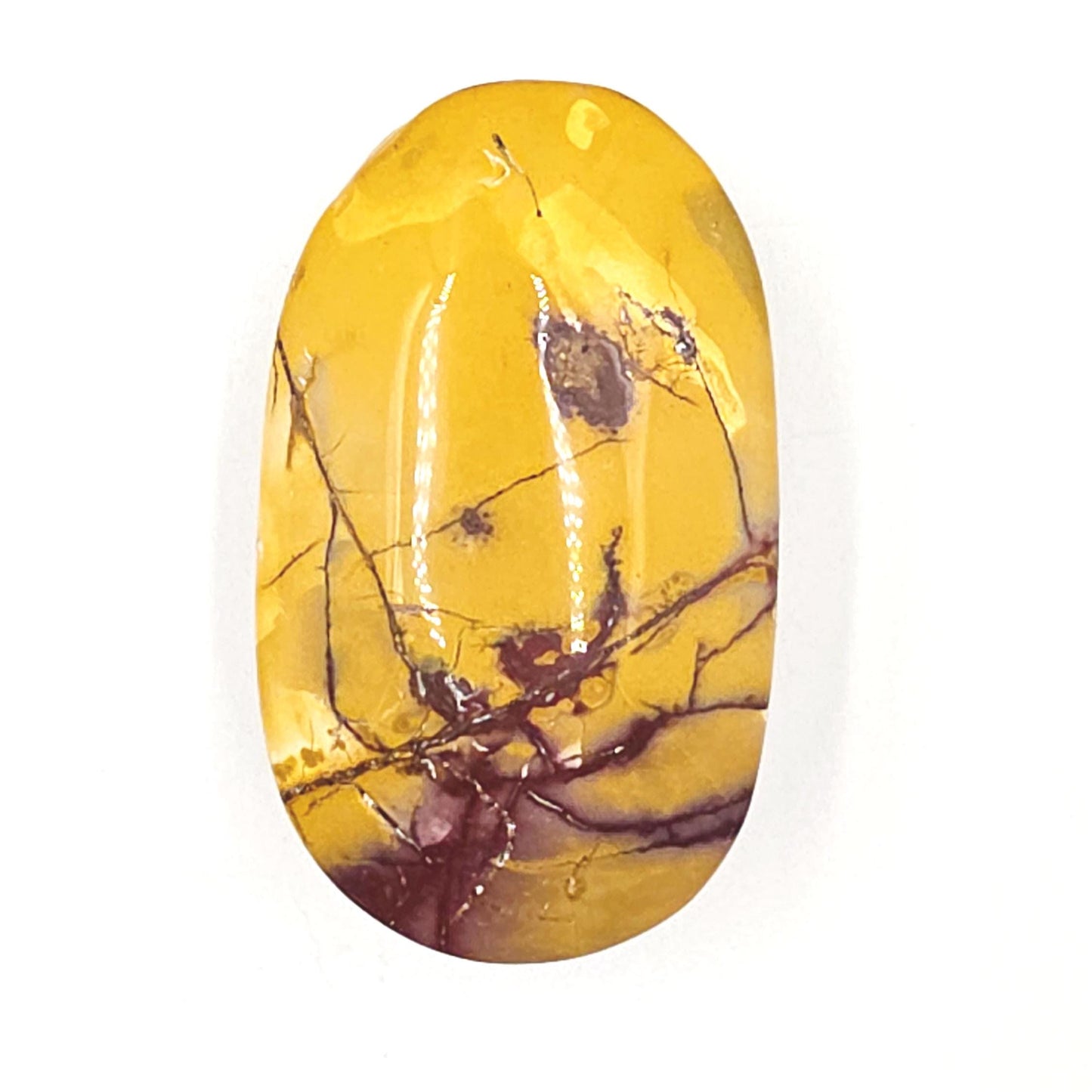 Mookaite Jasper Palm Stone – Strength, Grounding & Emotional Balance Crystal, 100g