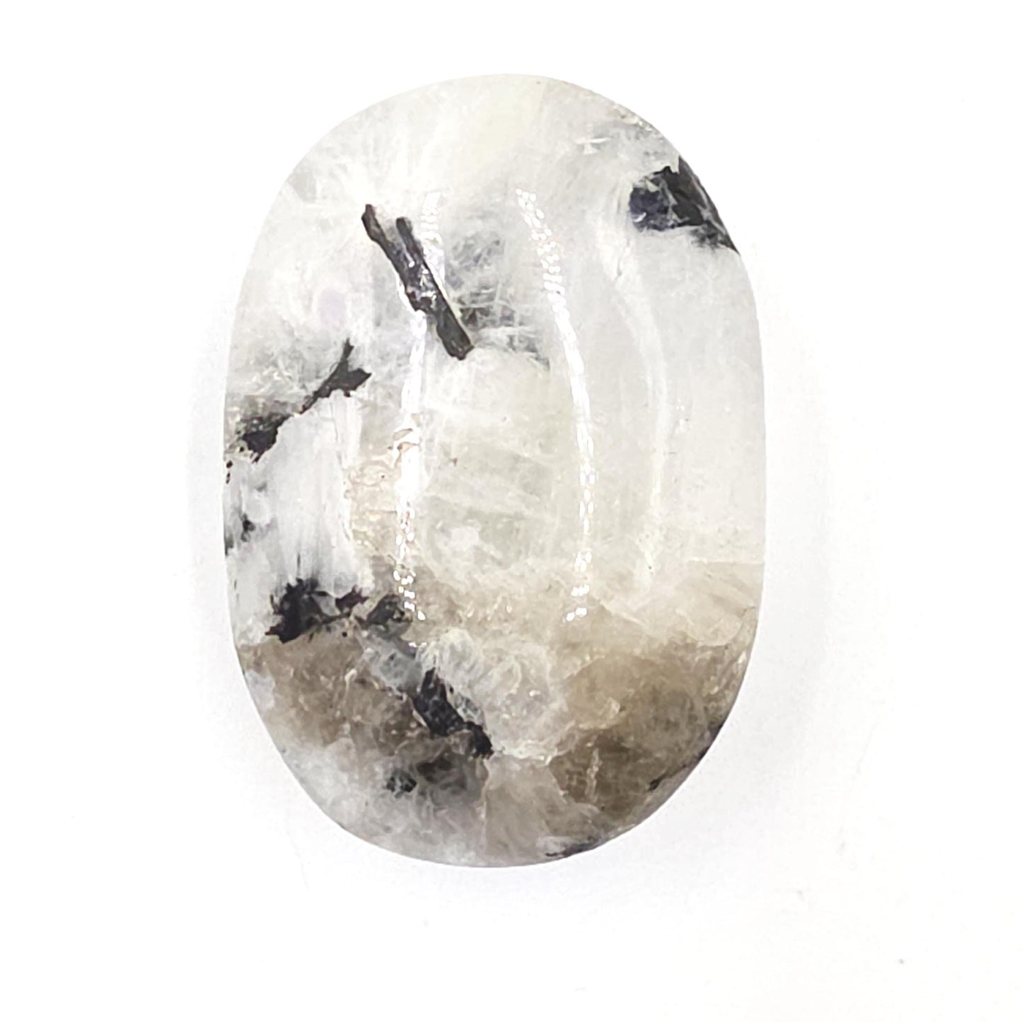 Rainbow Moonstone Palm Stone – Intuition, Balance & Feminine Energy Healing Crystal, 70g