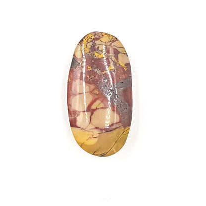 Mini Mookaite Jasper Palm Stone – Strength, Grounding & Emotional Balance Crystal, 30g