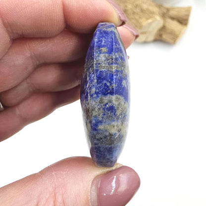 Lapis Lazuli Palm Stone – Wisdom, Intuition & Spiritual Awareness Crystal, 55g
