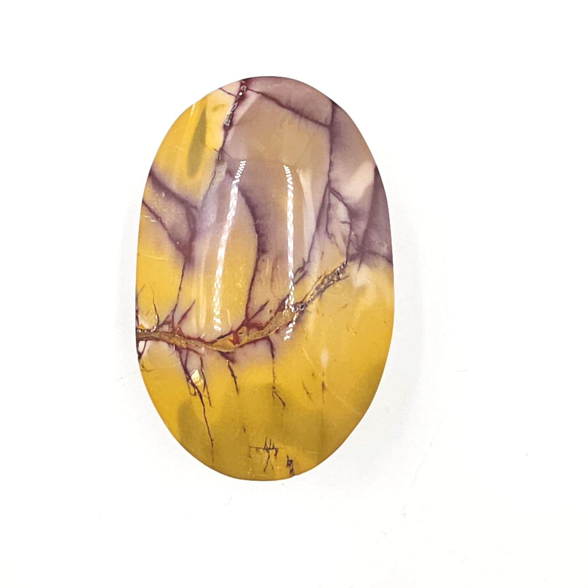 Mookaite Jasper Palm Stone – Strength, Grounding & Emotional Balance Crystal, 120g