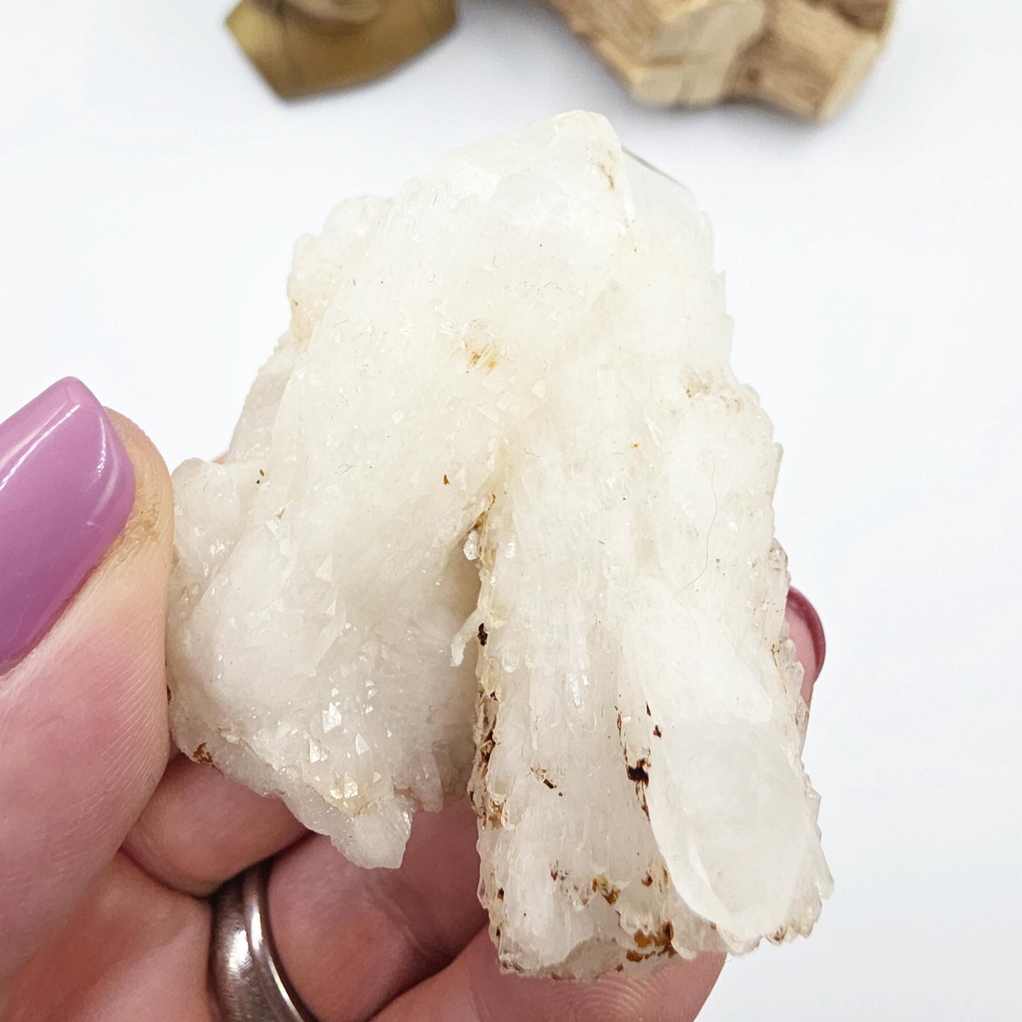 Pineapple Quartz Cluster – Spiritual Growth, Joy & Energy Amplification Crystal, 90g