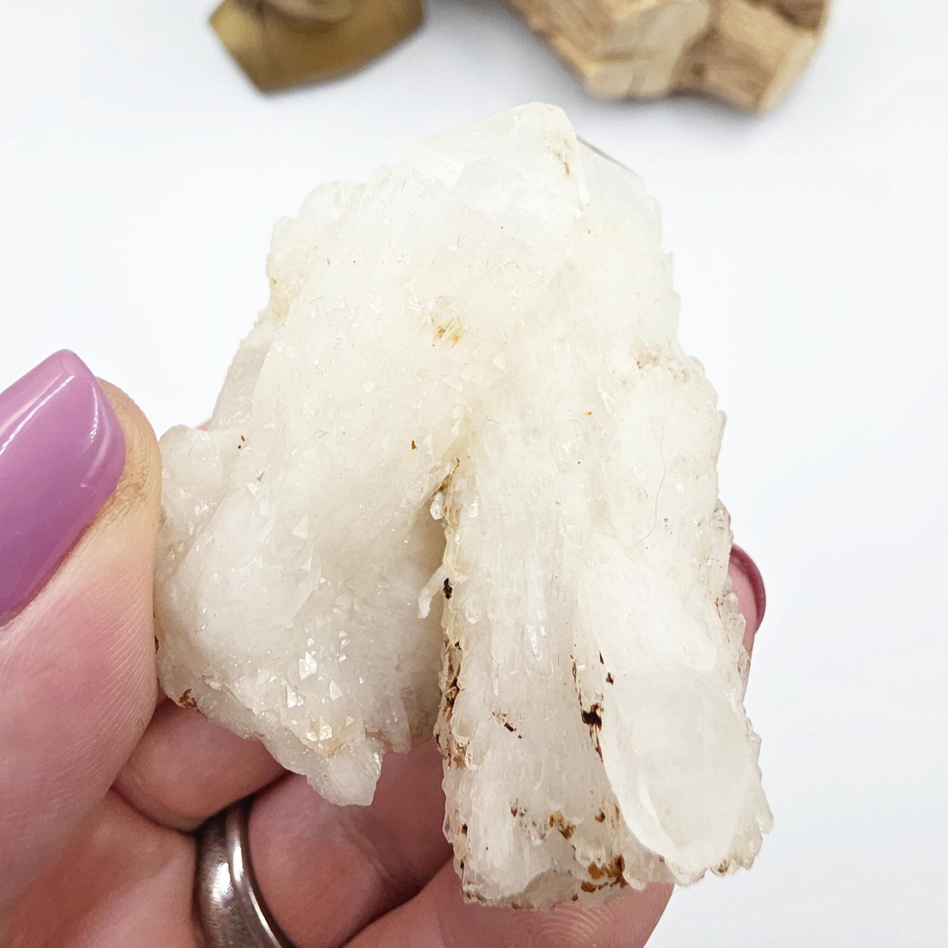 Pineapple Quartz Cluster – Spiritual Growth, Joy & Energy Amplification Crystal, 90g