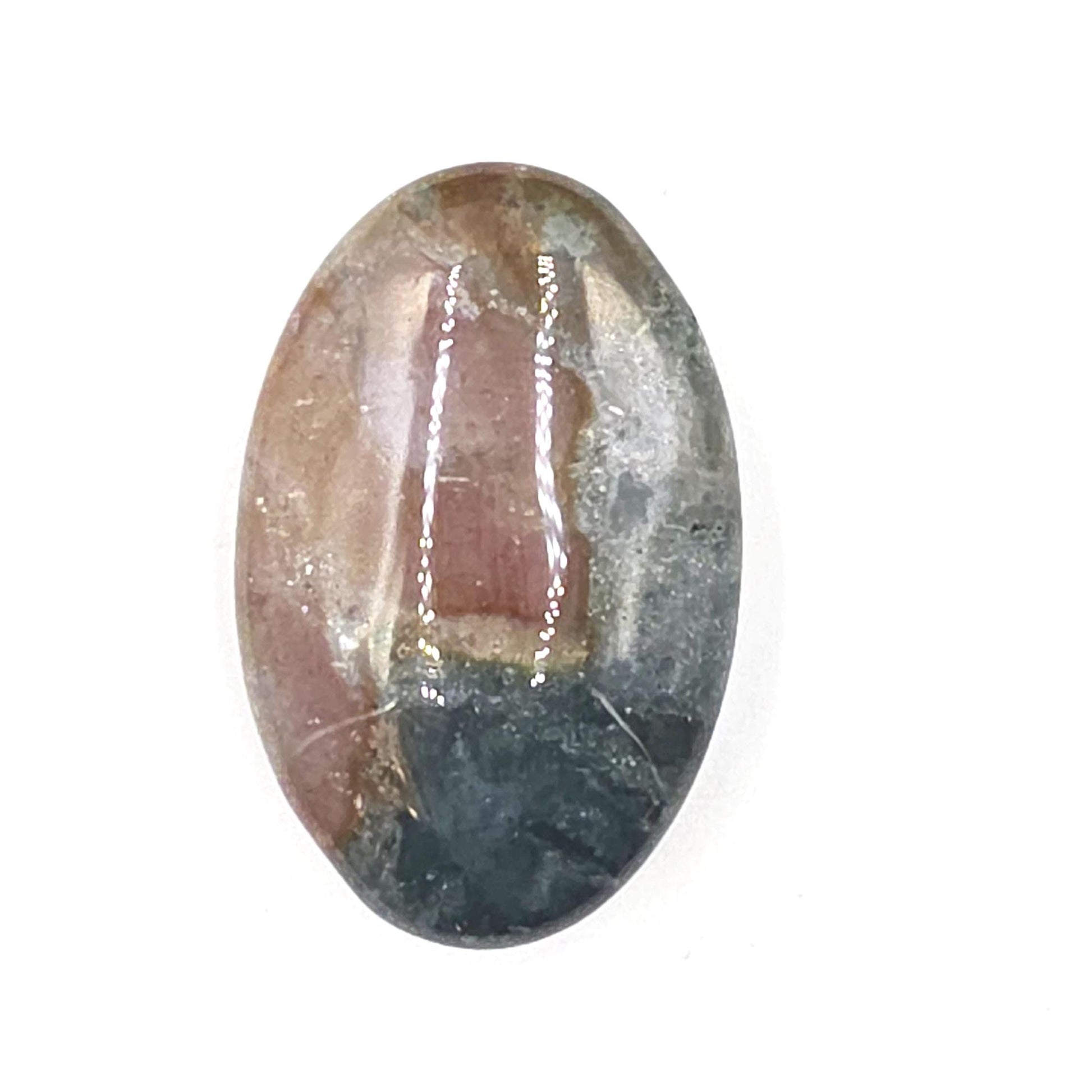 Ocean Jasper Palm Stone – Joy, Emotional Healing & Calming Crystal, 40g