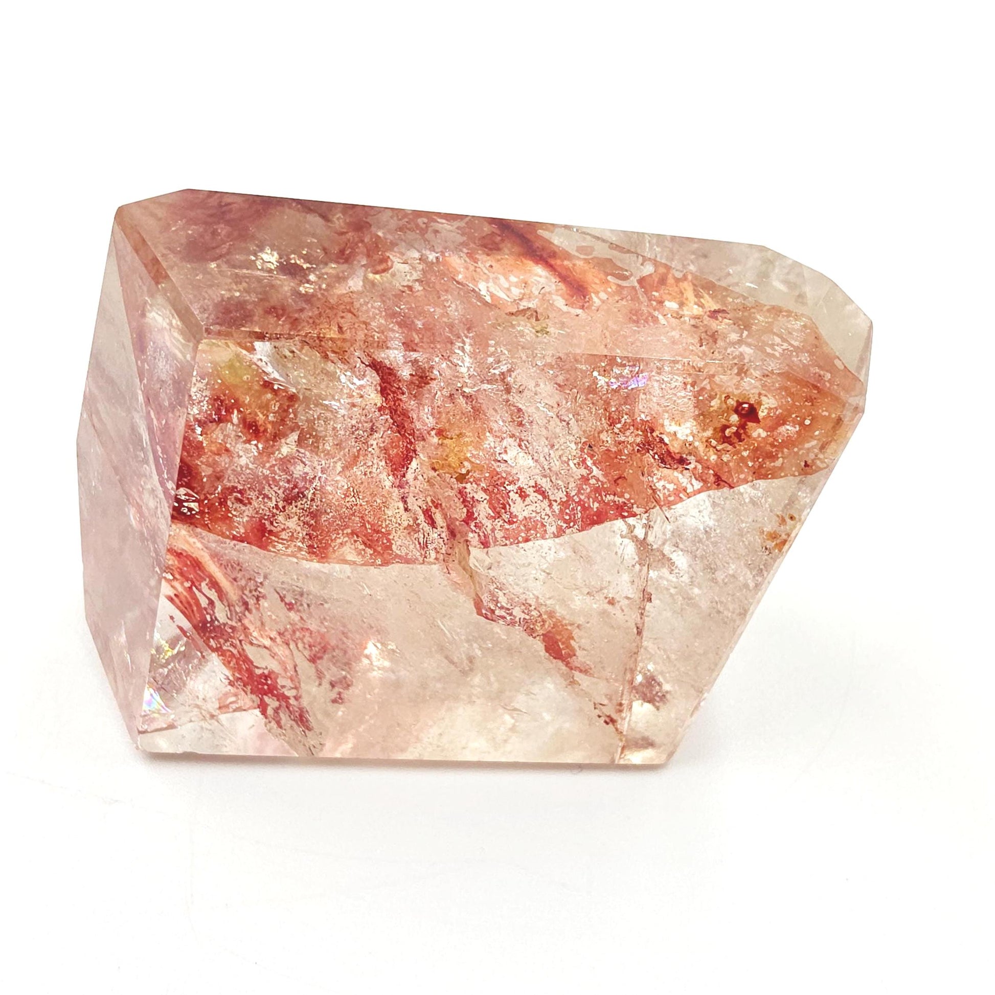 Madagascan Fire Quartz (Hematoid) Freeform – Grounding, Clarity & Energy Balancing Crystal, 170g