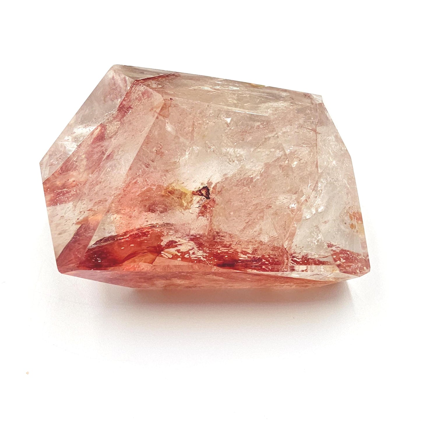 Madagascan Fire Quartz (Hematoid) Freeform – Grounding, Clarity & Energy Balancing Crystal, 170g