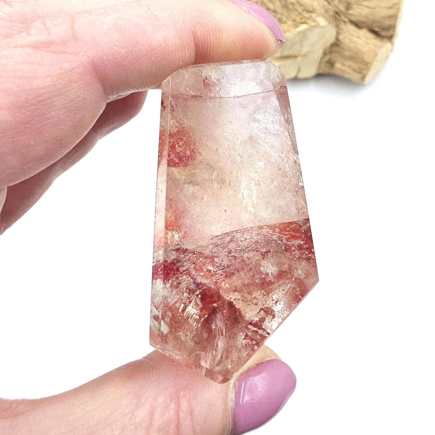 Madagascan Fire Quartz (Hematoid) Freeform – Grounding, Clarity & Energy Balancing Crystal, 170g