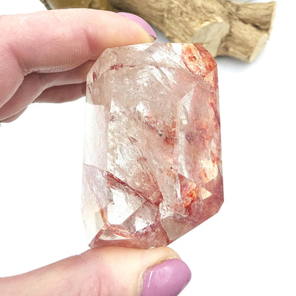 Madagascan Fire Quartz (Hematoid) Freeform – Grounding, Clarity & Energy Balancing Crystal, 170g